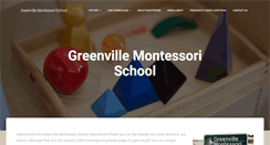 Desktop Screenshot of greenvillemontessori.com